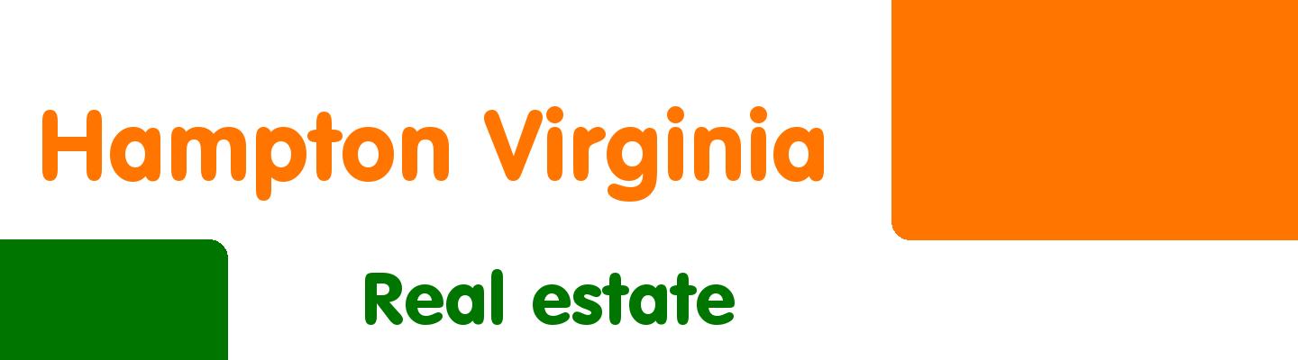 Best real estate in Hampton Virginia - Rating & Reviews